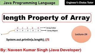length property in Array | Java Programming Language | Java