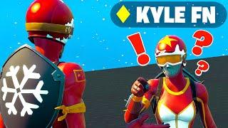 I Got Caught Pretending to be Piece Control Kyle in Fortnite... (Toxic)