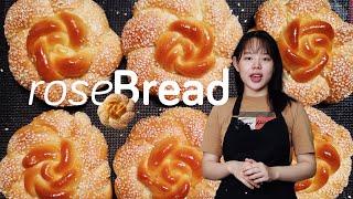 Rose Milk Bread with Tangzhong and Poolish  | Bake with Me