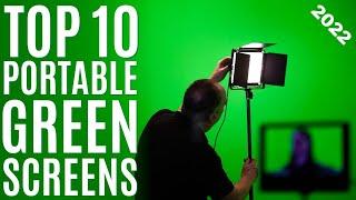 Top 10: Best Portable Green Screens of 2022 / Collapsible Chroma Key Panel Background, Backdrop