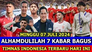  Kabar Timnas Indonesia Hari Ini ~ MINGGU 07 JULI 2024 ~ Berita Timnas Indonesia Terbaru