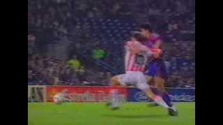 Hagi & Popescu (rare goals for Barcelona)