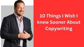 Frank Kern's 10 things I wish I knew sooner about copywriting