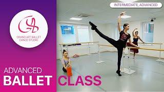 BALLET CLASS FOR INTERMEDIATE, ADVANCED ENTHUSIASTS #ballet #adultballetclass #adultballet