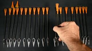 .625 Blowgun Whisper Razor Darts