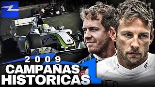 CAMPAÑAS HISTORICAS DE F1 | TEMPORADA 2009 (PARTE 1)