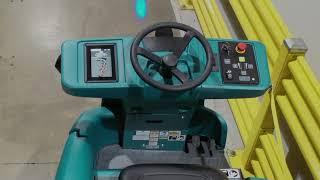 T16AMR Ride-On Robotic Scrubber | Demonstration | Tennant Company