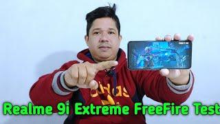 Realme 9i FREEFIRE Battery Drain Test | Realme 9i FREEFIRE Gameplay Test | Realme 9i FREEFIRE Test