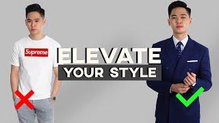 How To Elevate Your Style | 5 Fundamental Ways To Upgrade Your Style | Men's Fashion