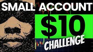 How To Trade FOREX with $10!! | Grow small account stacking LIVE trades   | @drooelm