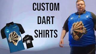 Custom dart shirts by Warrior Teamwear.