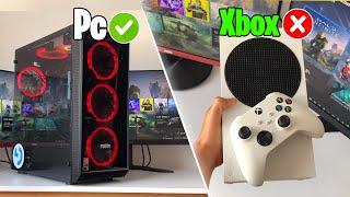 XBOX SERIES S vs PC GAMER BARATA De 500 DOLARES