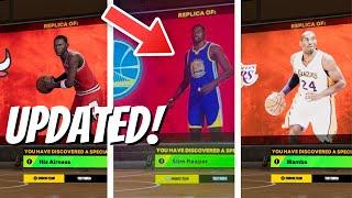 (UPDATED) I Made *EVERY* Special Replica Build In ONE video! NBA 2k23 Rare Special Replica Builds