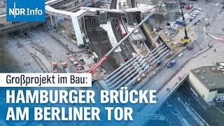 Hamburgs spektakuläre Brücken-Baustelle: So wird die Brücke am Berliner Tor erneuert | NDR Info