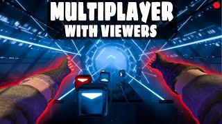  Playing some Beat Saber with VIEWERS