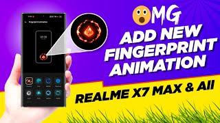 Add More Fingerprint Animation In Realme & Oppo Phones || New Fingerprint Animation In Realme Ui 4.0