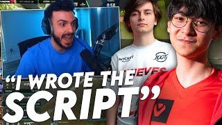 Tarik Reacts to Sentinels vs 100 Thieves | TENZ VS ASUNA | NA VALORANT LCQ