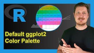 Extract Default Color Palette of ggplot2 in R (Example) | How to Identify Hex Codes | scales Package