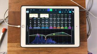 Visual EQ Console AUv3 by 4Pockets - Live Demo for the iPad