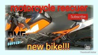 What person bike is next for the motorcycle rescuer? and what extra curricular activities do I do?