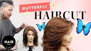 Butterfly Haircut Tutorial | Beauty School | Hair.com