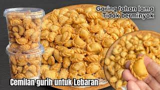 Cemilan Renyah dan Gurih yang bikin nagih, ide jualan Lebaran tanpa oven tanpa mixer