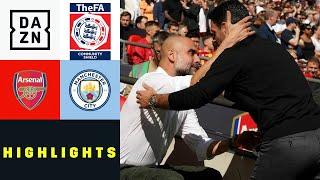 Pokalfinal-Krimi um 1. Saisonsilber: Man City - Arsenal | Finale | Community Shield | DAZN