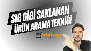 EN KOLAY ÜRÜN BULMA TAKTİĞİ | Arbitrage Hero ile Amazonda Kârlı Ürün Bulma