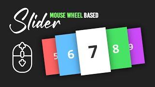 How to Make Slider Controllable with Mouse Wheel