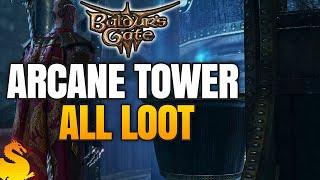All Loot in Arcane Tower - BALDUR'S GATE 3