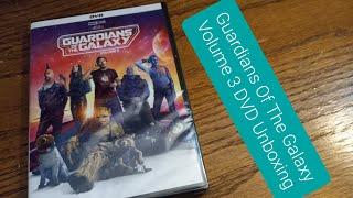 Gaurdians Of The Galaxy Vol. 3 DVD Unboxing