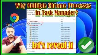Google Chrome Why does it have so many processes in task manager