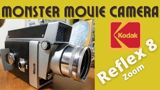 Vintage Movie Camera: Kodak Zoom Reflex 8 [It's HUGE!]