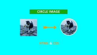 Rounded And Circular Image With HTML And CSS. | Amin Coding