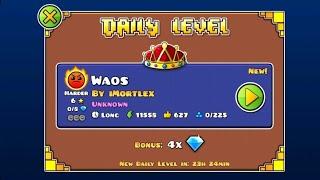 "Waos" (Daily) / by: iMortlex / Geometry Dash