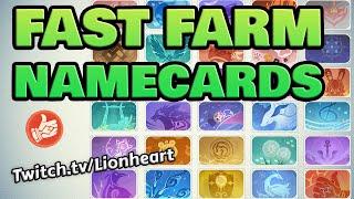 Unlock Namecards FASTER — 150 Daily Companionship XP or 100 XP plus Bonus Artifacts — Genshin Impact
