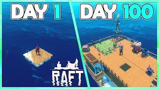 I Played 100 Days of Raft!