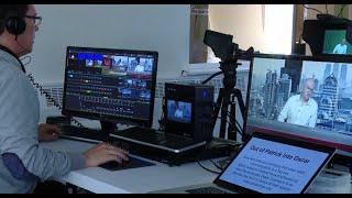 Building a virtual studio in an office space with a Tricaster Mini