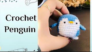 Easy Crochet Penguin | Tutorial | Amigurumi