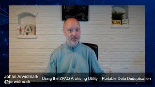 Using the ZPAQ Archiving Utility - Portable Data Deduplication