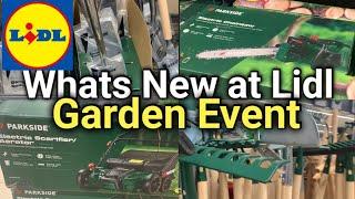 WHATS NEW Lidl Parkside Garden Event 2025 - Middle of Lidl