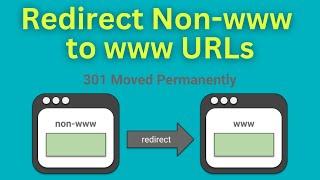 How to Redirect Non-www to www URLs