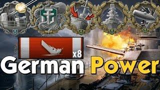 Großer Kurfürst EPIC Comeback - 8 KILLs - World of Warships