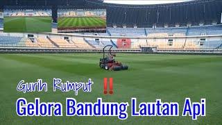 Melihat lebih dekat Rumput Gbla Bandung dari Tribun Timur || PERSIB Bandung