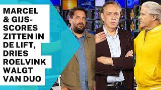 Kijkcijfers SBS 6-talkshow Marcel & Gijs stijgen, maar Dries Roelvink walgt van het duo