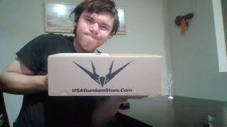 unboxing octobers USAGundamStore Model Kit Box