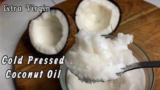 Homemade Virgin Cold Pressed Coconut Oil. (No heat) Organic, Natural Medicine 