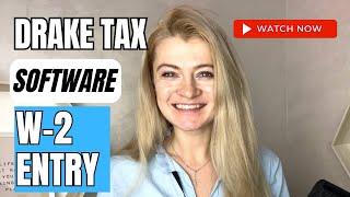Drake Tax Software Magic: Enter W-2 Info Flawlessly! ‍️  W-2 Multistate entry