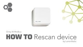 How to Rescan device