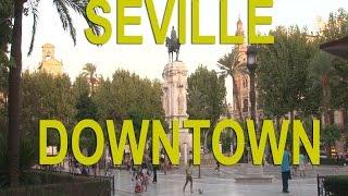 Seville, Spain, walk in the center